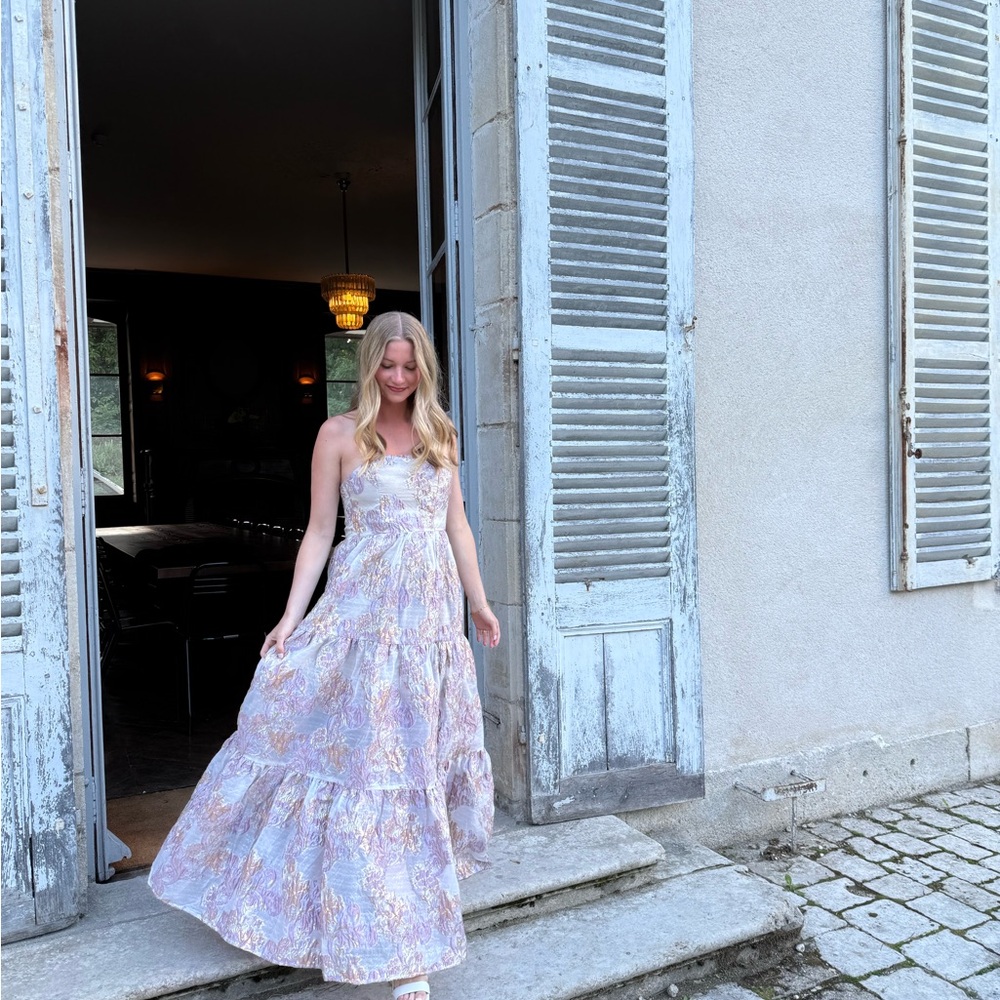 Elliatt Pastel Floral Maxi Dress